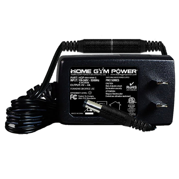 Home Gym Power AC Adapter Breakaway Power Cord Compatible With Octane Home Gym Power Solutions LLC