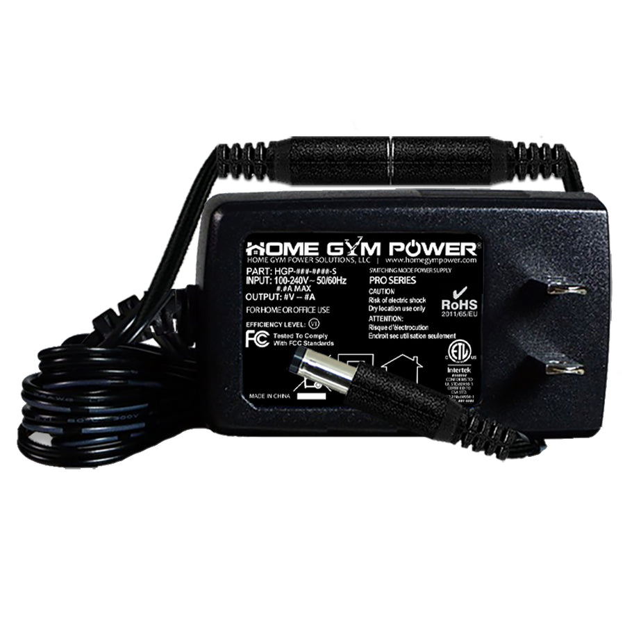 Home Gym Power® AC Adapter With Breakaway Power Cord Compatible With FreeMotion C5.3 Stationary Bikes '9V Models'